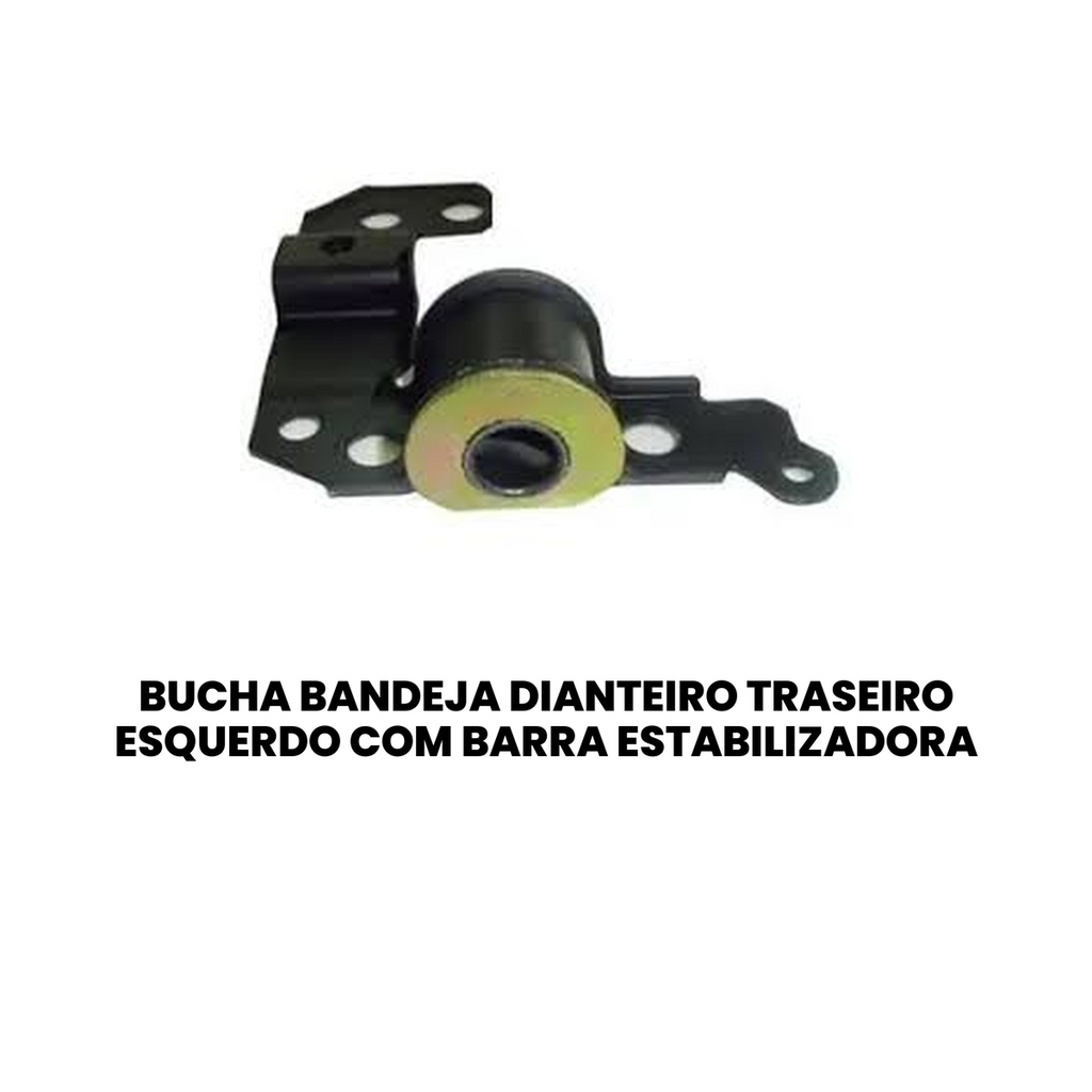 BUCHA BANDEJA DIANTEIRO ESQUERDO COM BARRA ESTABILIZADORA FIAT 78972 - Imagem 2