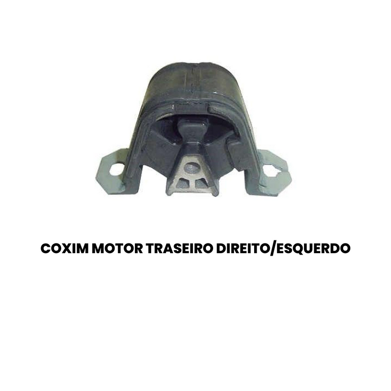 Coxim Motor Tras Dir Esq Chevrolet Celta 1994-2016 Corsa 200 - Imagem 2