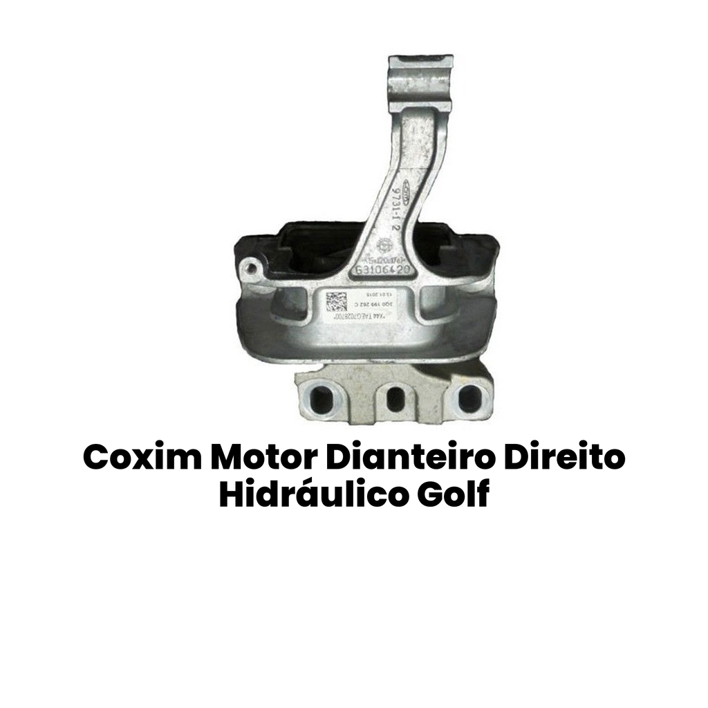 Coxim Motor Dianteiro Direito Hidráulico Golf - Imagem 2