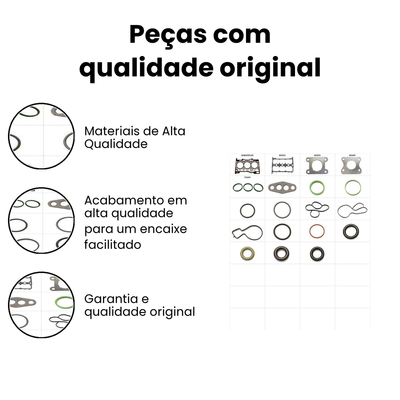 Jogo Junta Motor Sem Retentor Up! Gol SABO - Imagem 3