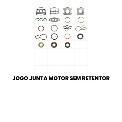 Jogo Junta Motor Sem Retentor Up! Gol SABO - Imagem 2