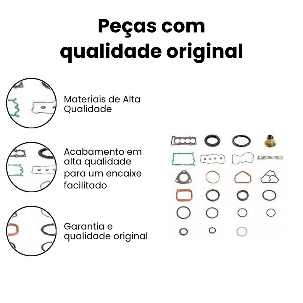 Jogo Juntas Motor s/ Retentor Linea Doblo - SABO - Imagem 3