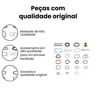 Jogo Juntas Motor s/ Retentor Linea Doblo - SABO - Imagem 3