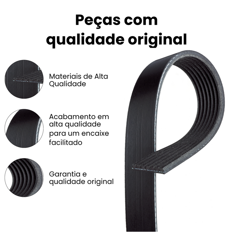 Correia Micro V Nissan Frontier 2.5 16V 2009-2013 Nissan 2.5 - Imagem 3