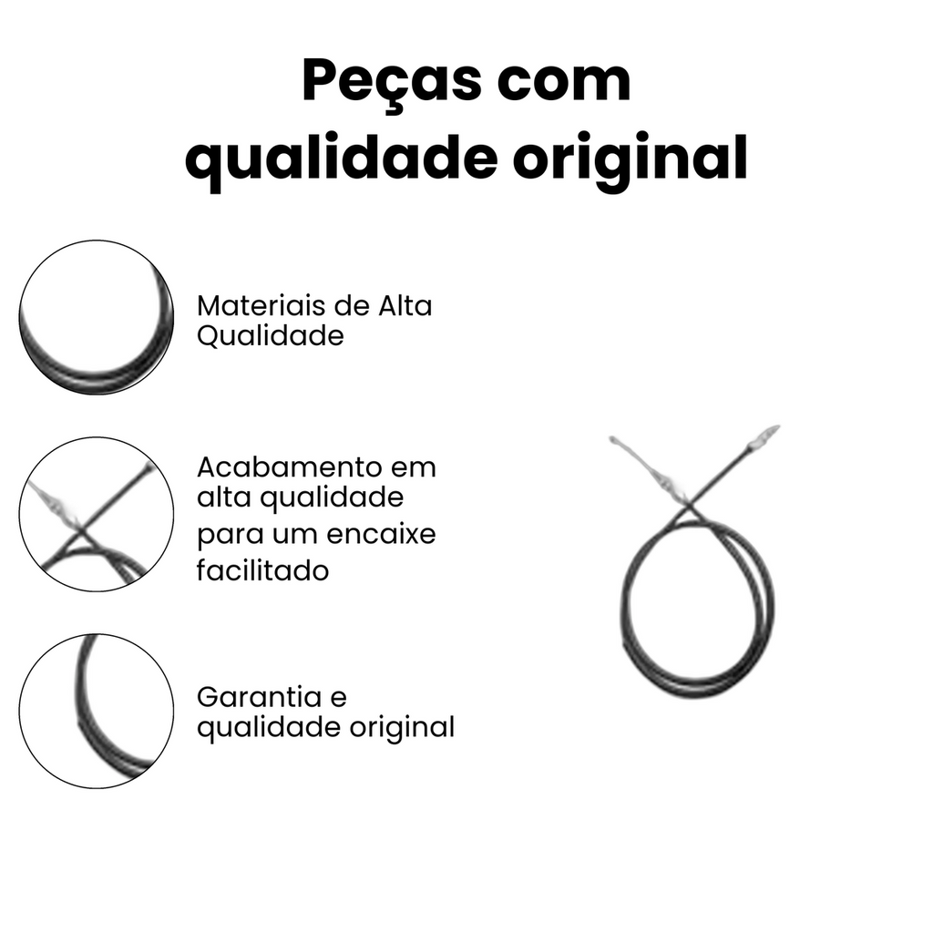 Cabo Acelerador Honda NX4 Falcon 400 99/08 - Imagem 3