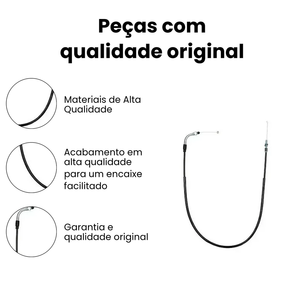 Cabo Acelerador Honda CG 150 Titan 2009/2025 - Imagem 3