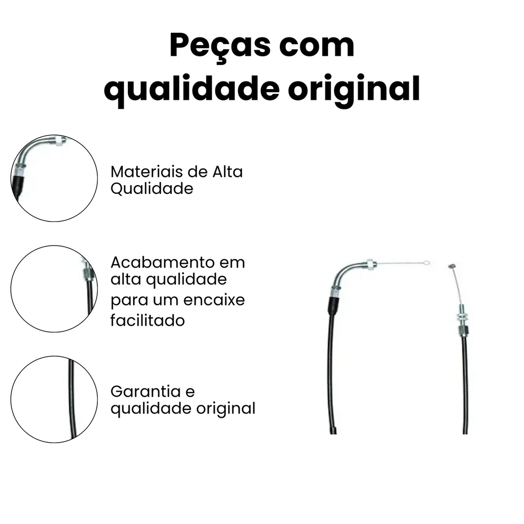 Cabo Acelerador Honda CB 300R 2013 2014 2015 - Imagem 3