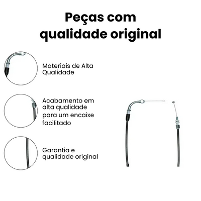 Cabo Acelerador Honda CB 300R 2013 2014 2015 - Imagem 3