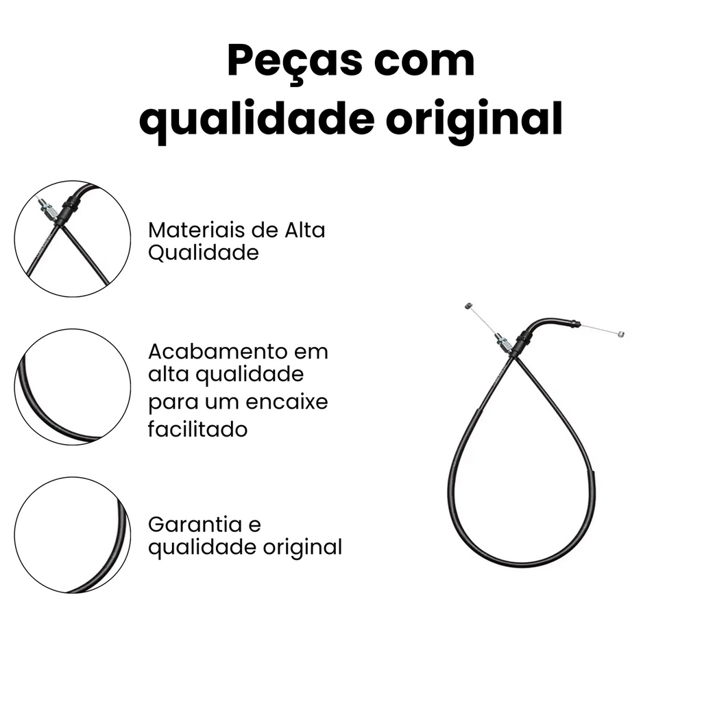 Cabo Acelerador Honda POP 110i 2015-2025 - Imagem 3