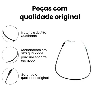 Cabo Acelerador Honda CG 160 Fan Titan 2016-2018 - Imagem 3