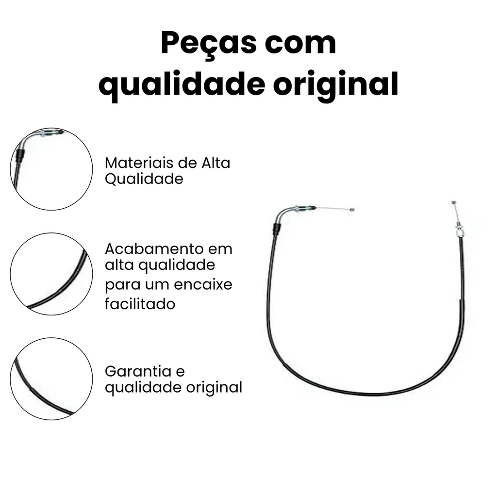 Cabo Acelerador Honda CG 160 Fan Titan 2015/18 - Imagem 3
