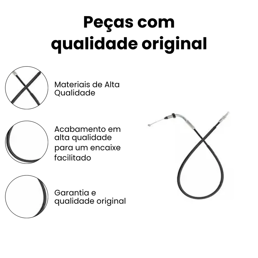 Cabo Acelerador Honda CB 250 Twister 2015 a 2022 - Imagem 3