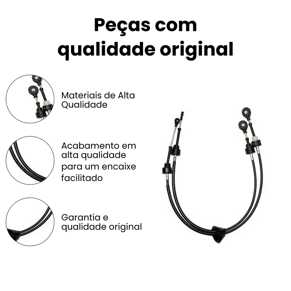 Cabo Embreagem Honda CG 125 Cargo Fan Titan 2002-08 - Imagem 3