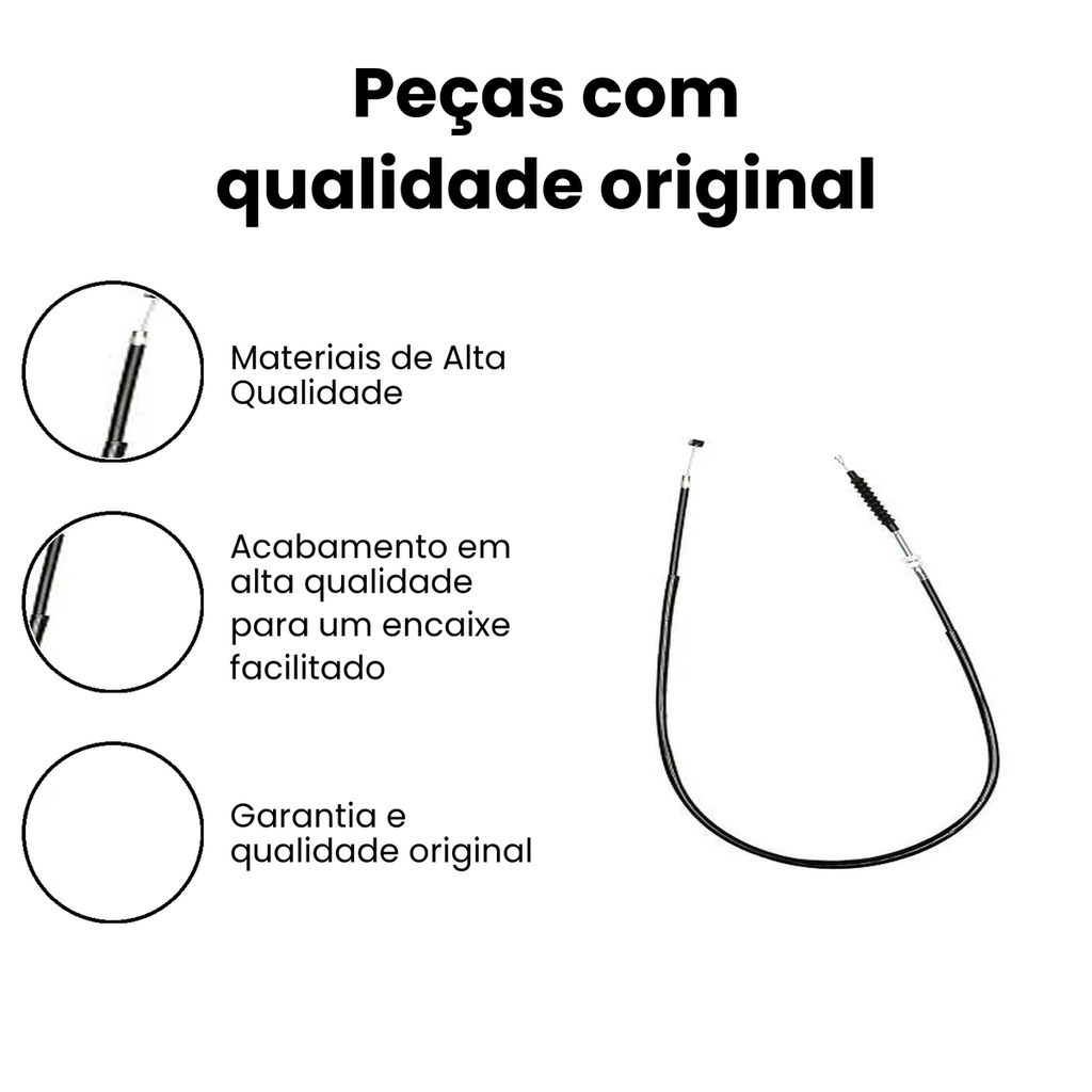 Cabo de Embreagem XLR 125 2000/2001 - IKS - Imagem 3