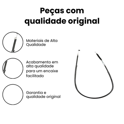 Cabo de Embreagem XLR 125 2000/2001 - IKS - Imagem 3