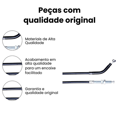 Cabo Embreagem IKS Honda CB 300R 2013 2014 2015 - Imagem 3