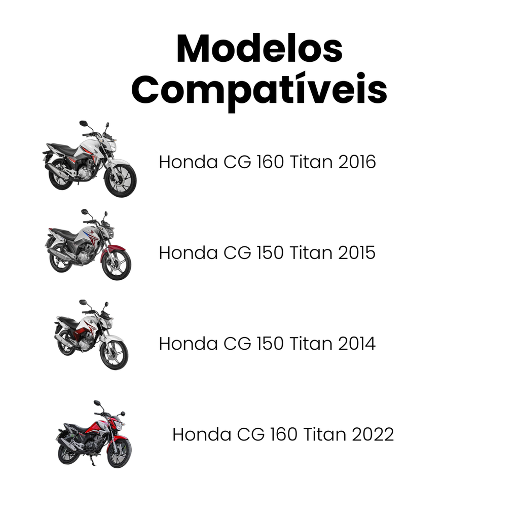 Cabo Embreagem Honda CG 125i 150 160 2016-2025 - Imagem 4