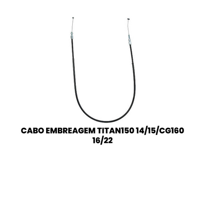 Cabo Embreagem Honda CG 125i 150 160 2016-2025 - Imagem 2
