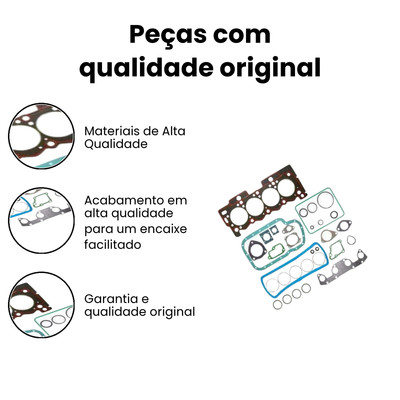 Jogo Junta Motor com Retentor C3 C3 SABO - Imagem 3