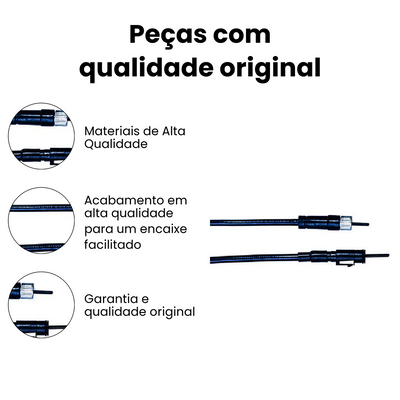 Cabo Velocímetro Honda CG 150 Fan Titan 04 a 25 - Imagem 2