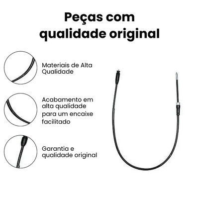 Cabo Velocímetro Honda NX 150 NX 200R IKS-80412 - Imagem 2