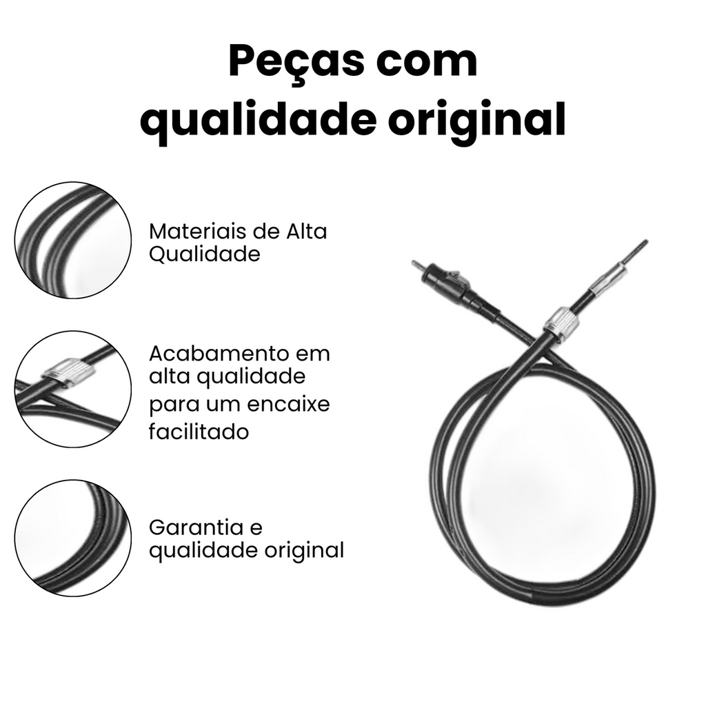 Cabo Velocímetro Biz 125 KS ES EX 2005-2013 IKS - Imagem 3