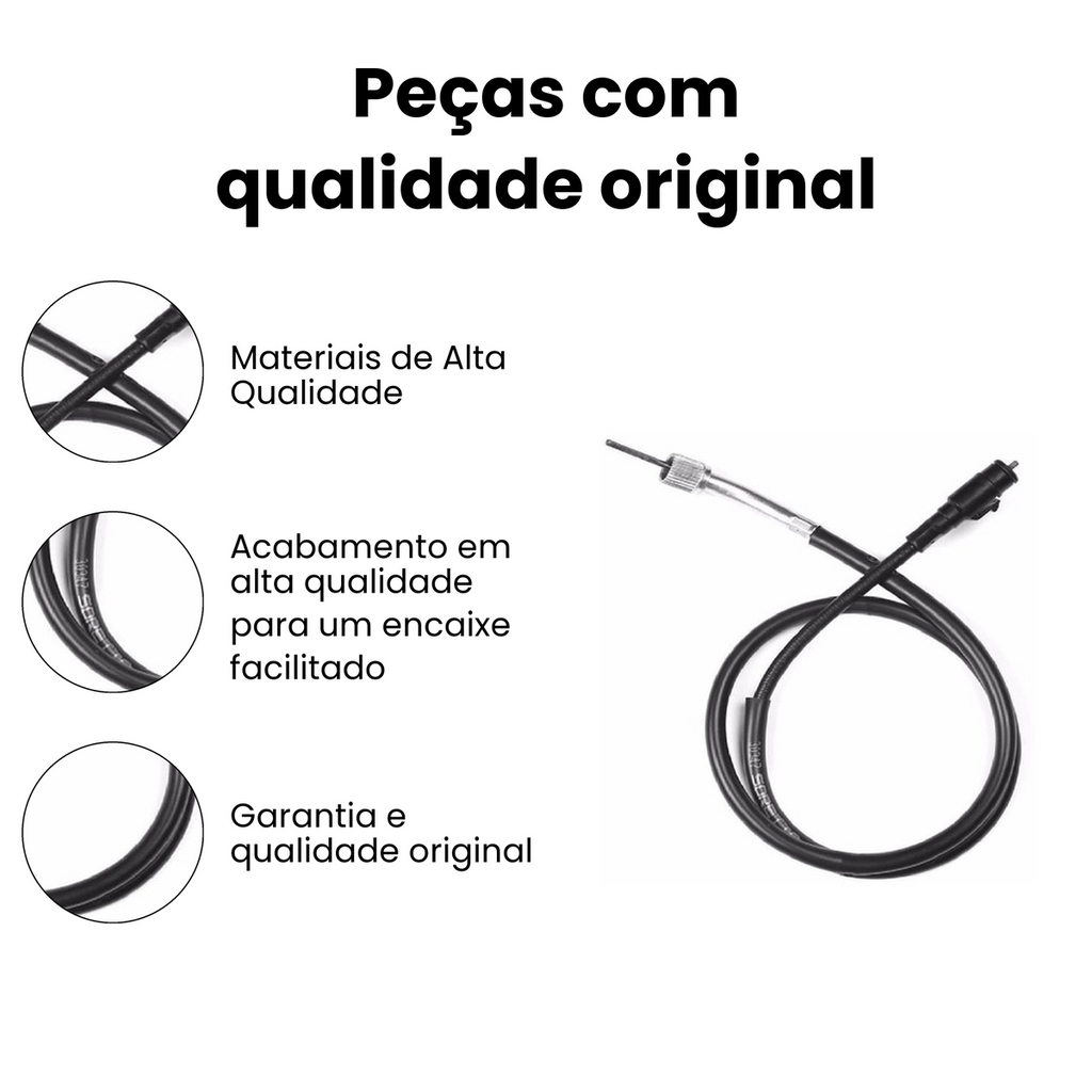 Cabo Velocímetro Honda Pop 100 / 110i 2013-2025 - Imagem 3