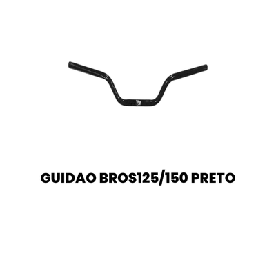 Guidão Bros 125/150 Preto - NXR - Imagem 2