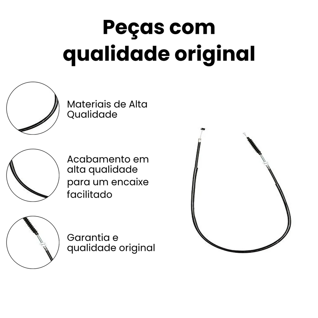 Cabo Acelerador Yamaha XTZ 125 2002-2014 Original - Imagem 3