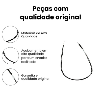 Cabo Acelerador Yamaha XTZ 125 2002-2014 Original - Imagem 3