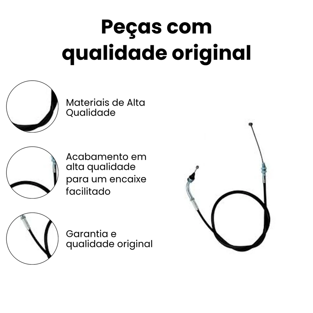 Cabo Acelerador Yamaha YS 150 Fazer 2013/2018 - Imagem 3