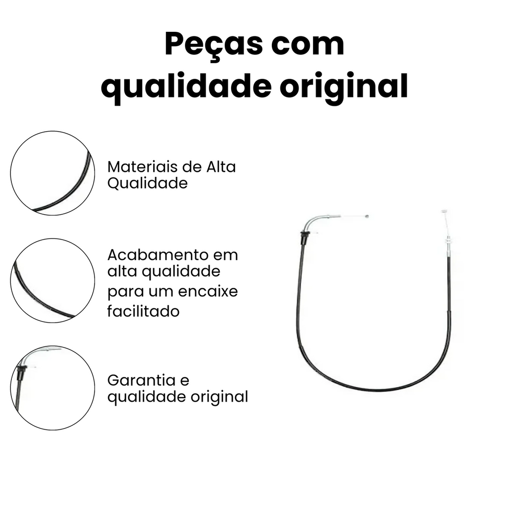 Cabo Acelerador A Fazer 250 2011-2015 Yamaha - Imagem 3
