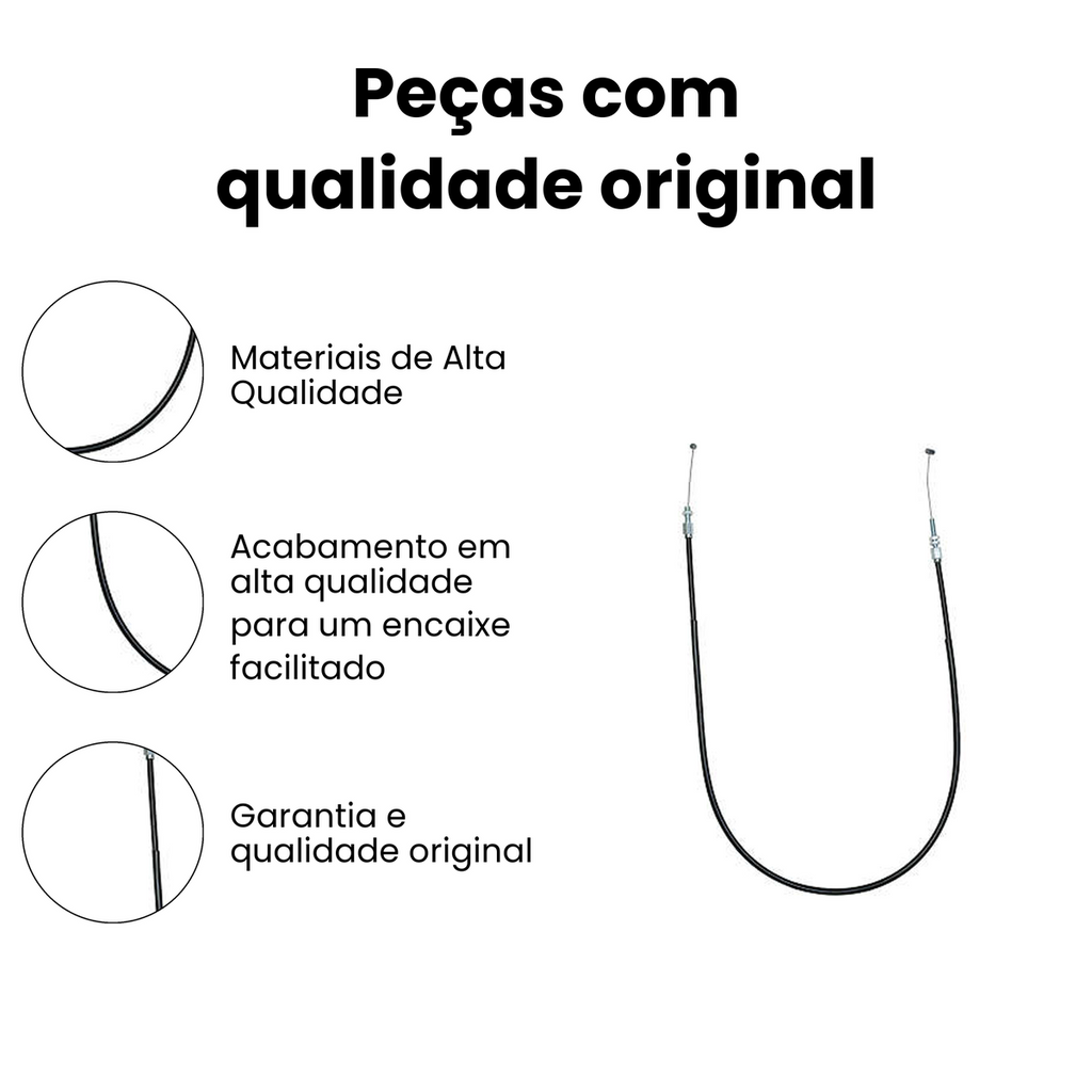 Cabo Embreagem Yamaha YBR 125 2002/2008 IKS-81301 - Imagem 3