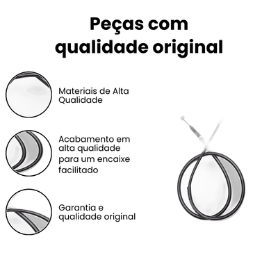 Cabo de Embreagem XTZ 125 2003/2008 - IKS - Imagem 3