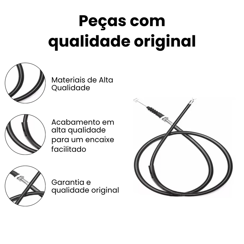 Cabo Embreagem Yamaha XTZ 125 2009/2016 - Imagem 3