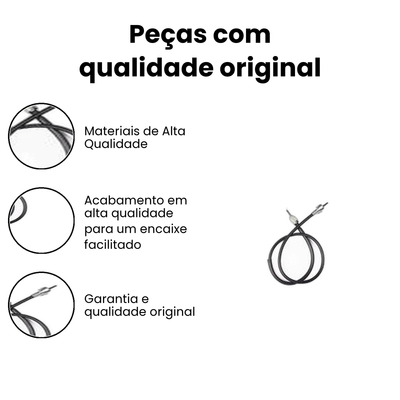 Cabo Velocímetro YBR 125 2002/2002 - IKS - Imagem 3