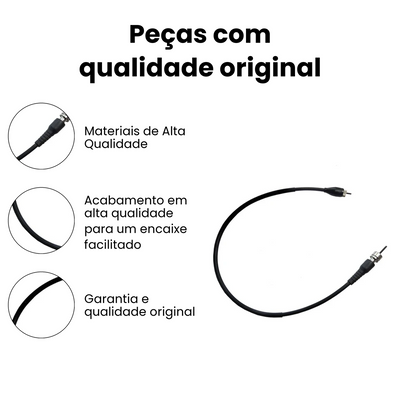 Cabo Velocímetro Yamaha YBR 125 Factor 2009-2016 - Imagem 3