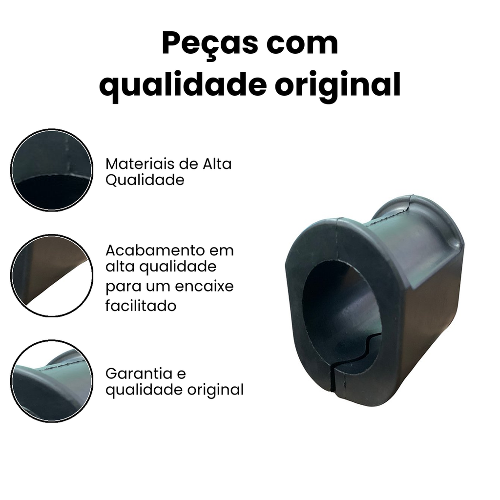 Bucha Barra Estabilizadora Traseira Elantra I30 - Imagem 3