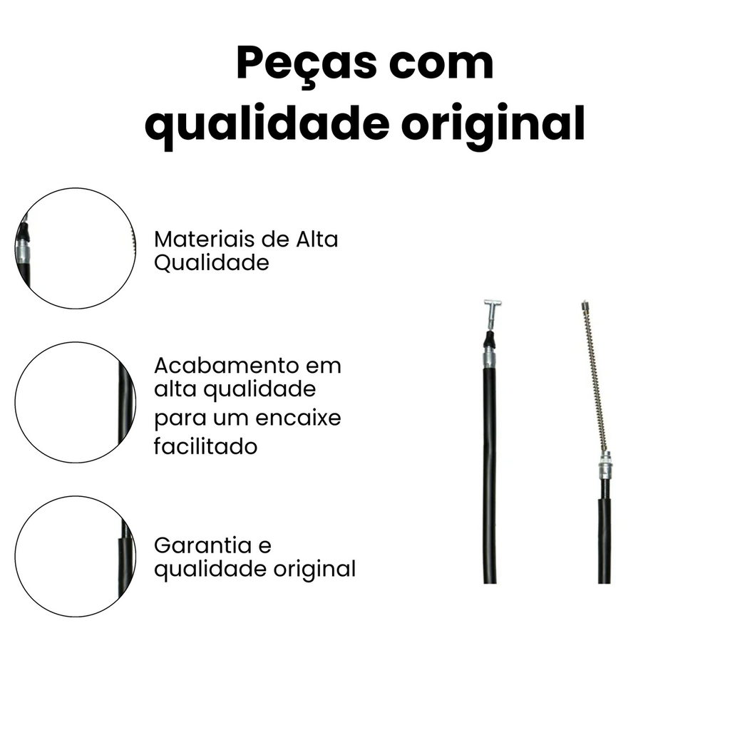 Cabo Embreagem Suzuki EN 125 YES 2011/2016 - Imagem 3
