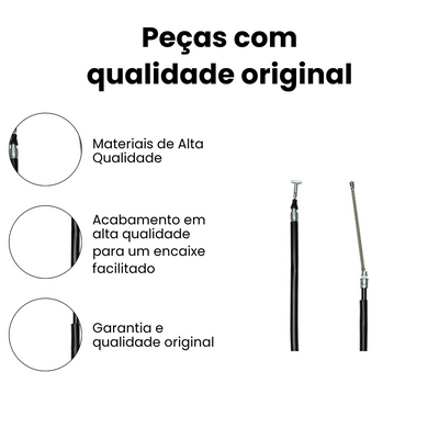 Cabo Embreagem Suzuki EN 125 YES 2011/2016 - Imagem 3