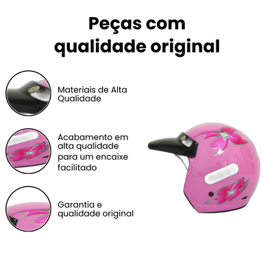 Wind New Concept Capacete Rosa Tamanhos 56 58 - Imagem 3