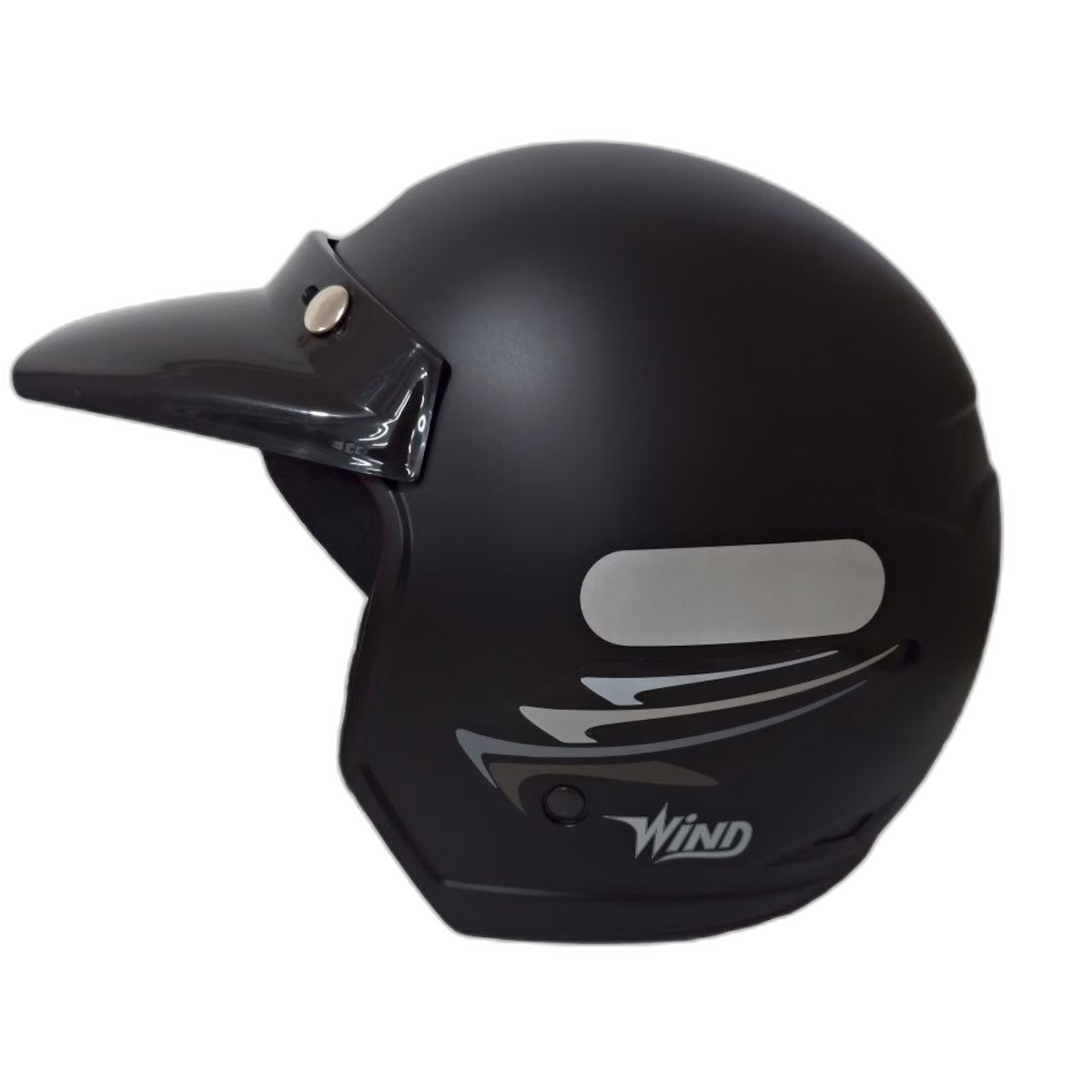 Wind V2 Speed Lines Capacete Preto Fosco Tamanhos 56 58