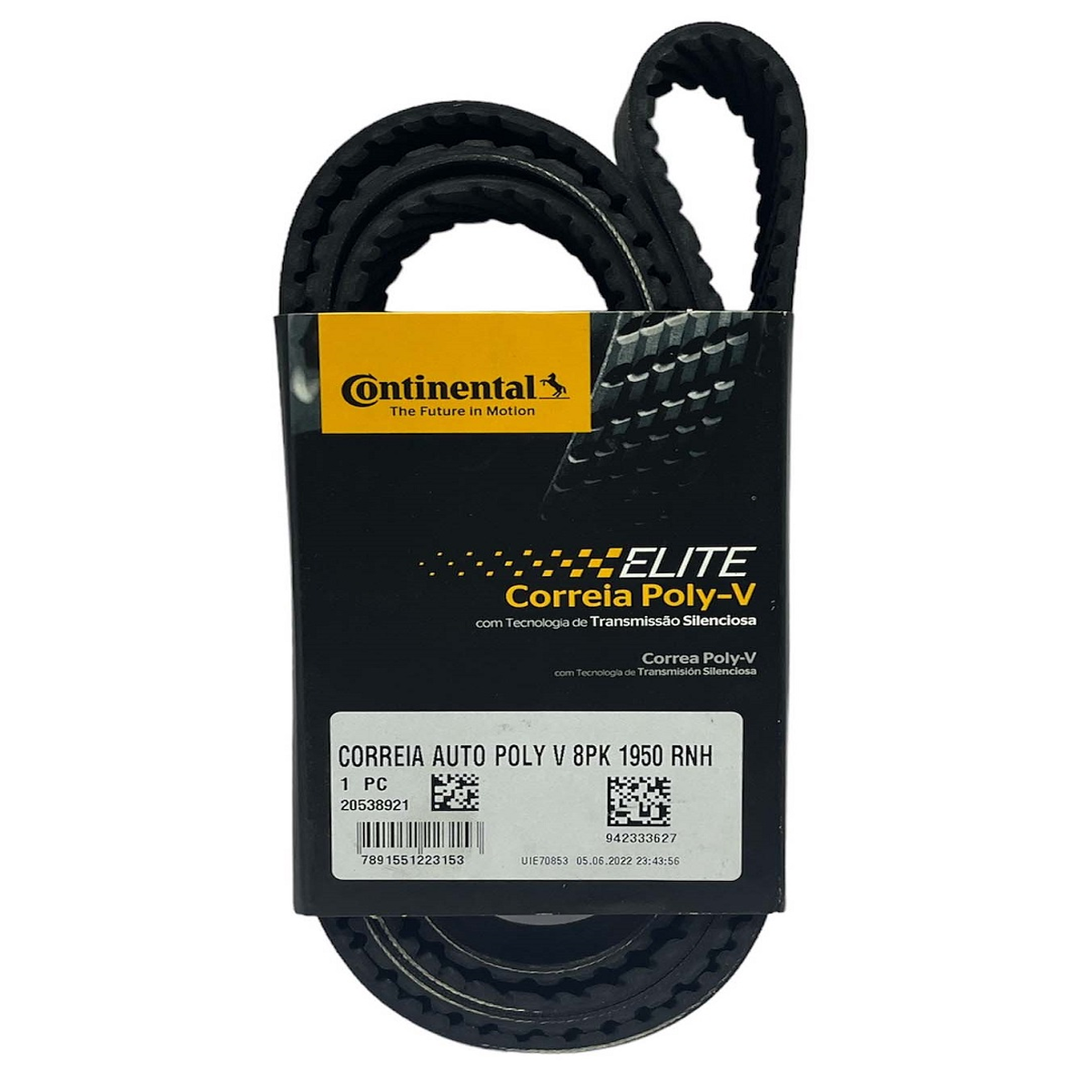 Correia em V Gates 8PK1950 TM TM