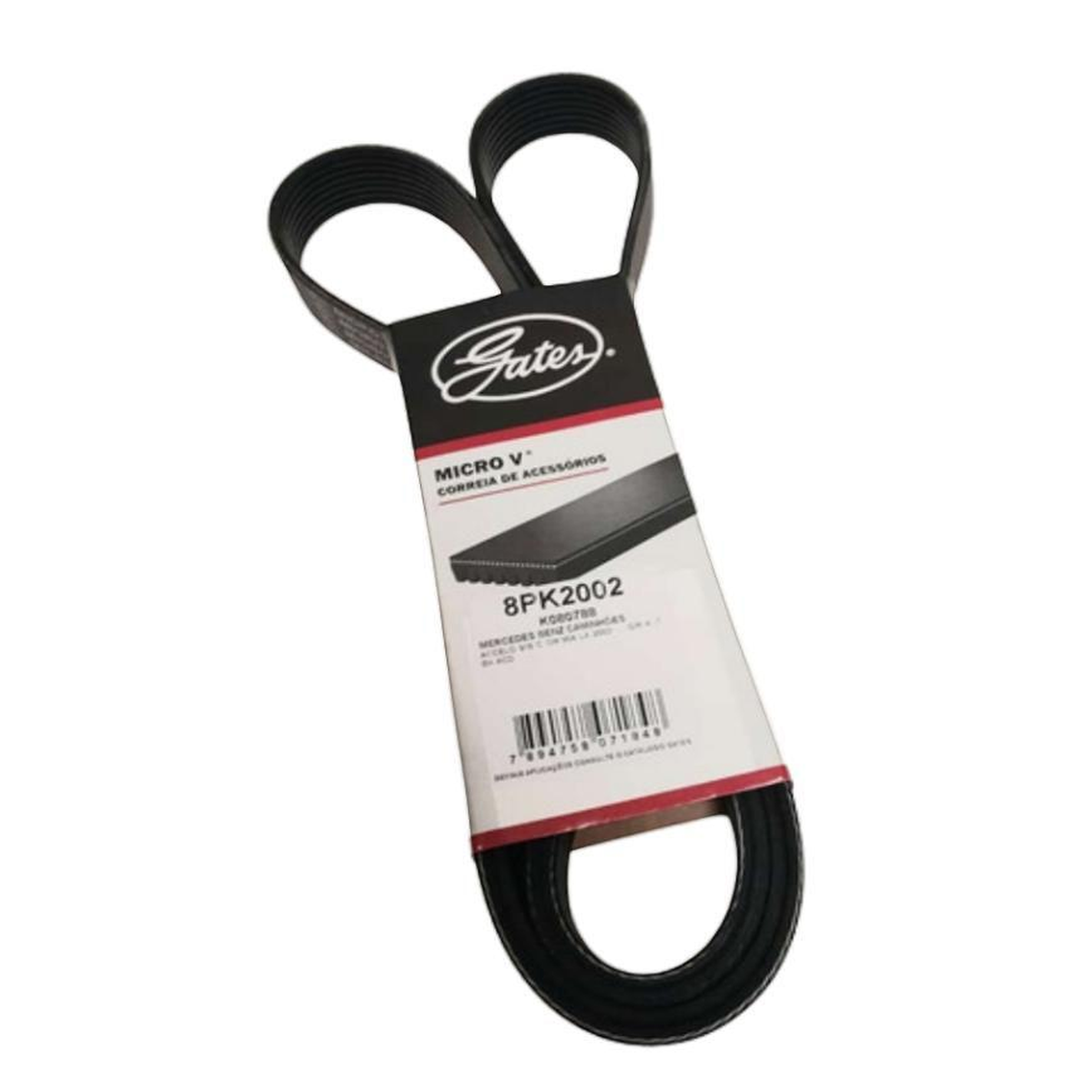 Correia em V Gates 8PK2002 - Accelo