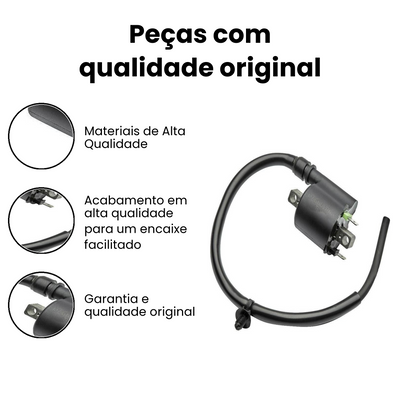 Bobina Ignição Biz 125 2009-2015 - Imagem 3