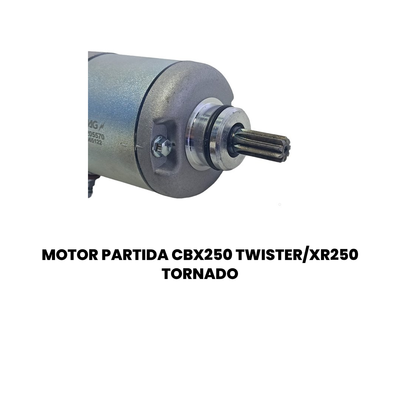 Motor de Partida CBX250 Twister XR250 Tornado - Imagem 2