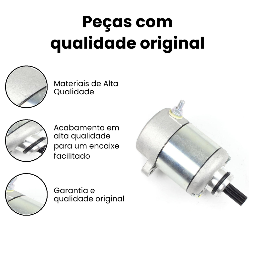 Motor Partida Biz125+ / ES / EX 06/10 - Magnetron - BIZ - Imagem 3