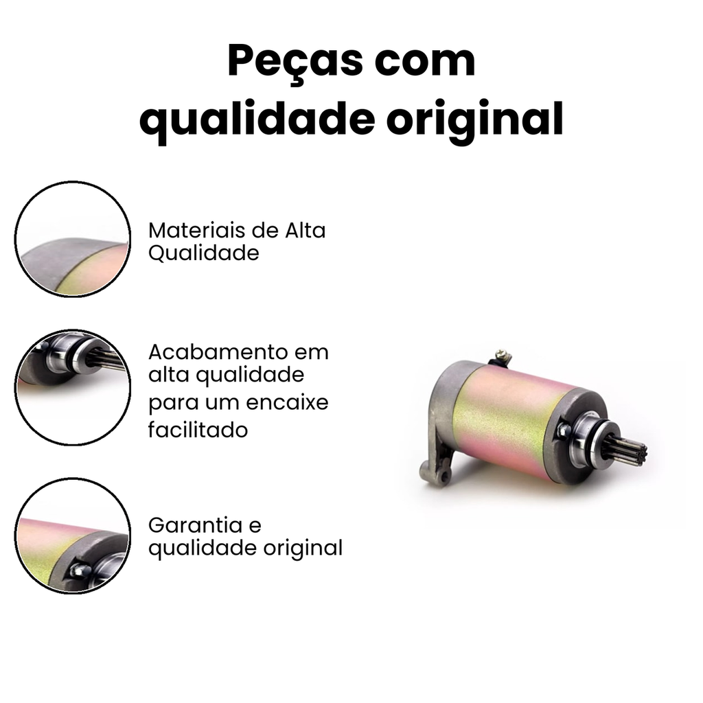 Motor Partida Yes/Intruder 125 - Magnetron - EN Intruder - Imagem 3