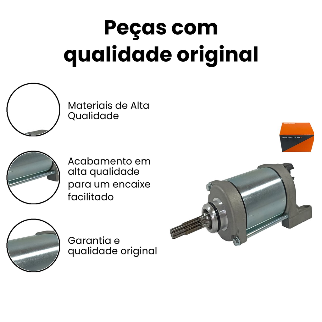 Motor Partida Honda CB300R/XRE300 - Magnetron - Imagem 3