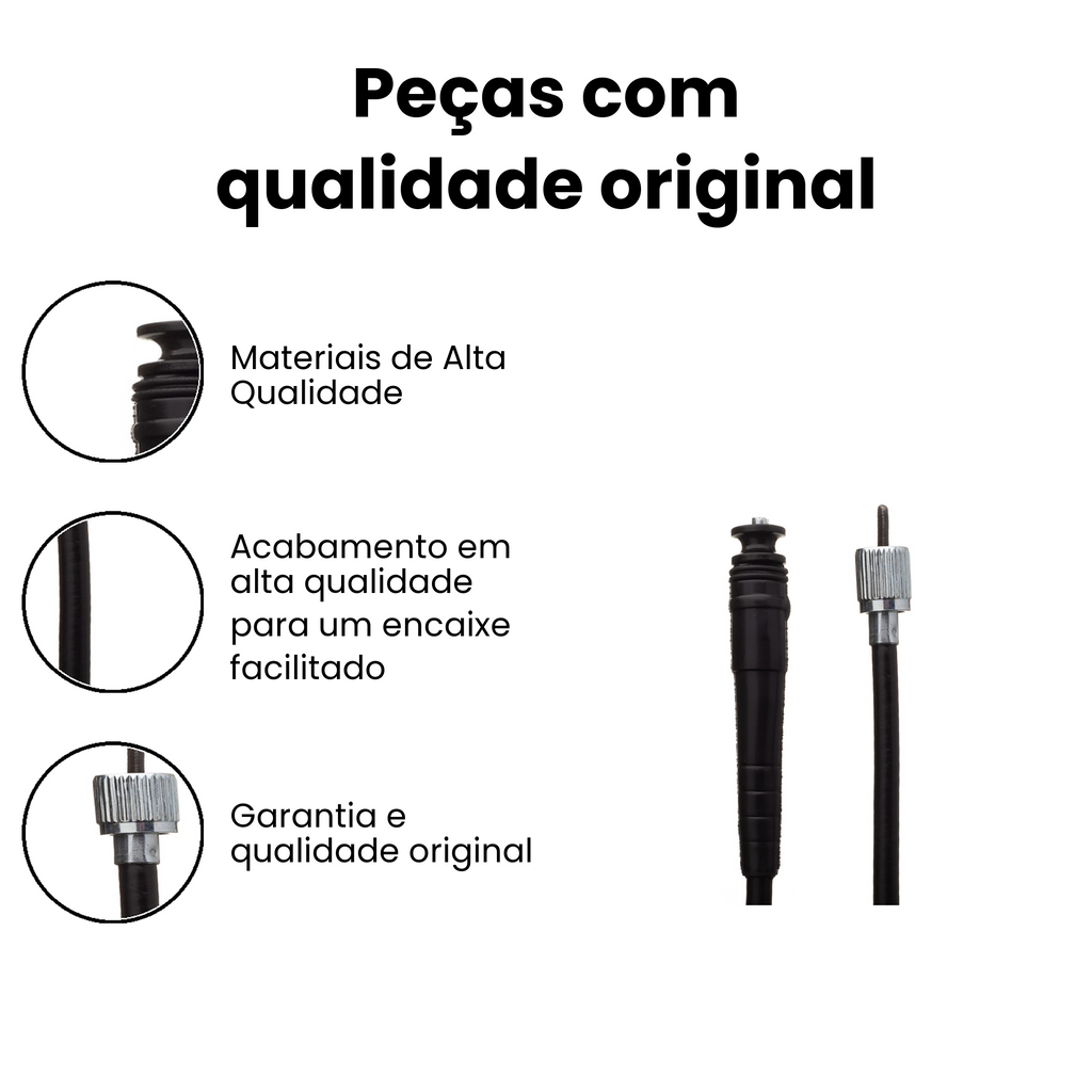 CABO VELOCIMETRO Cargo 4x2/6x2/815 98-11 - Imagem 3